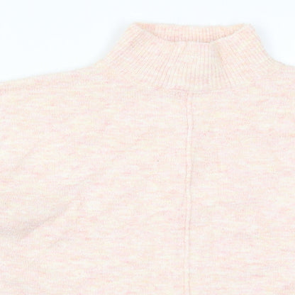 Womens UK Size 10 Miss Selfridge Pink Pullover Jumper