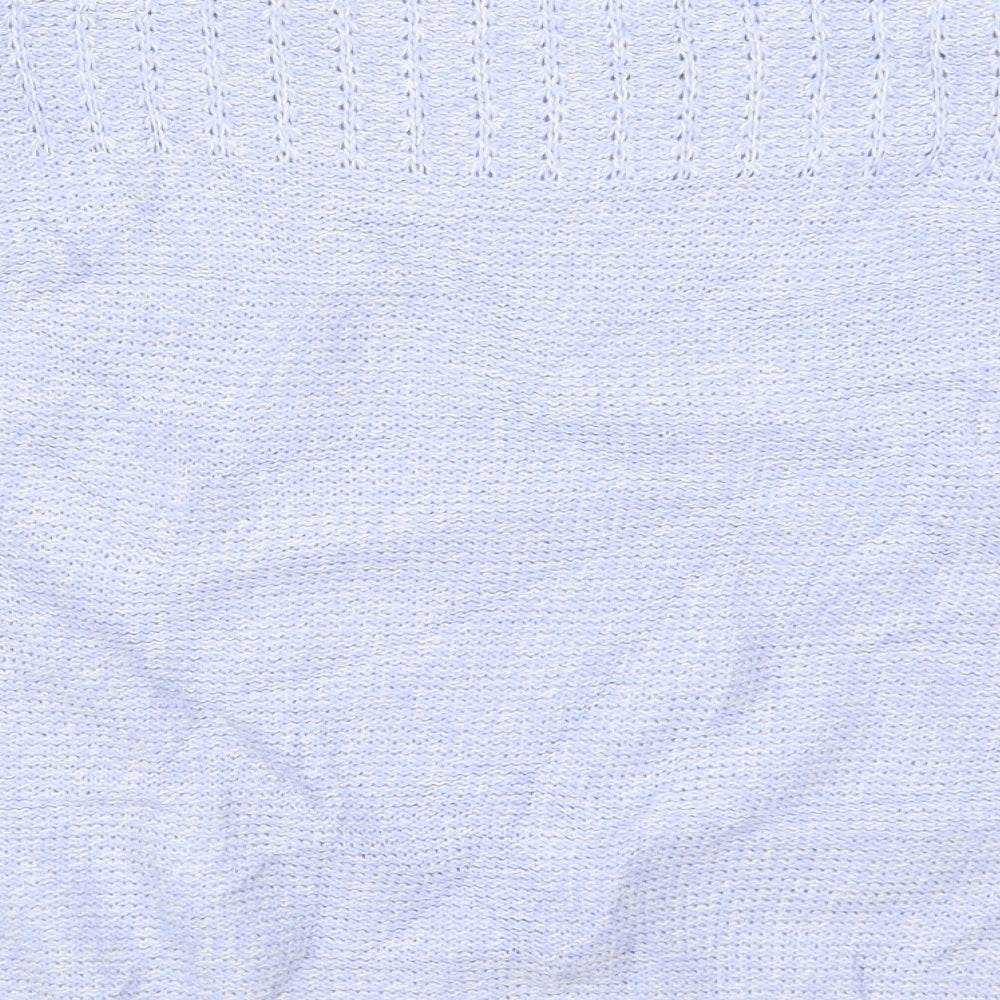 Womens UK Size 18 Isle Blue Pullover Jumper