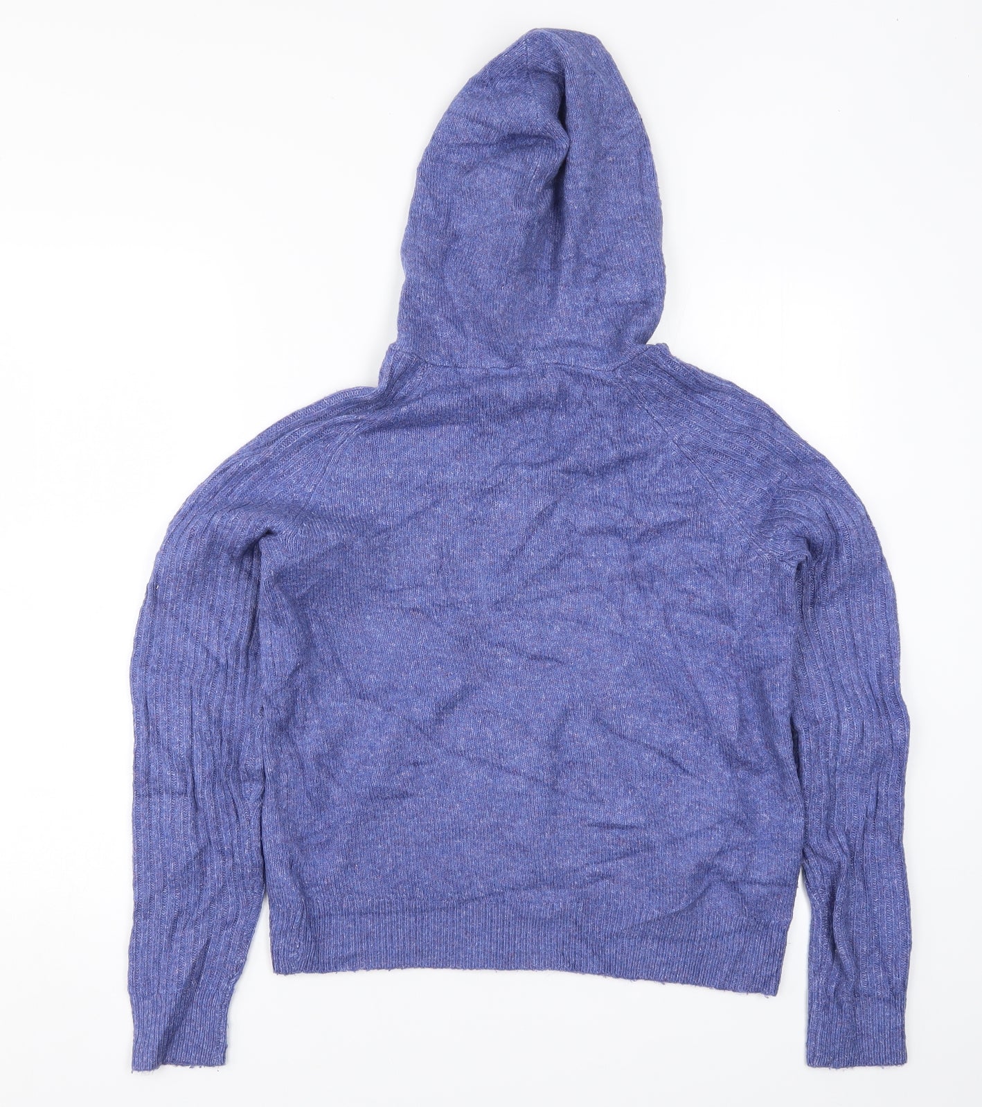 Womens UK Size XS Marks and Spencer Blue Pullover Hoodie