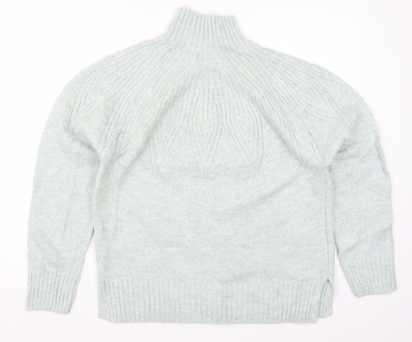 Womens UK Size M M&Co Green Pullover Jumper