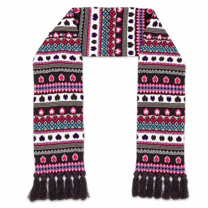 Matalan Girls Multicoloured Geometric  Rectangle Scarf Scarves & Wraps One Size