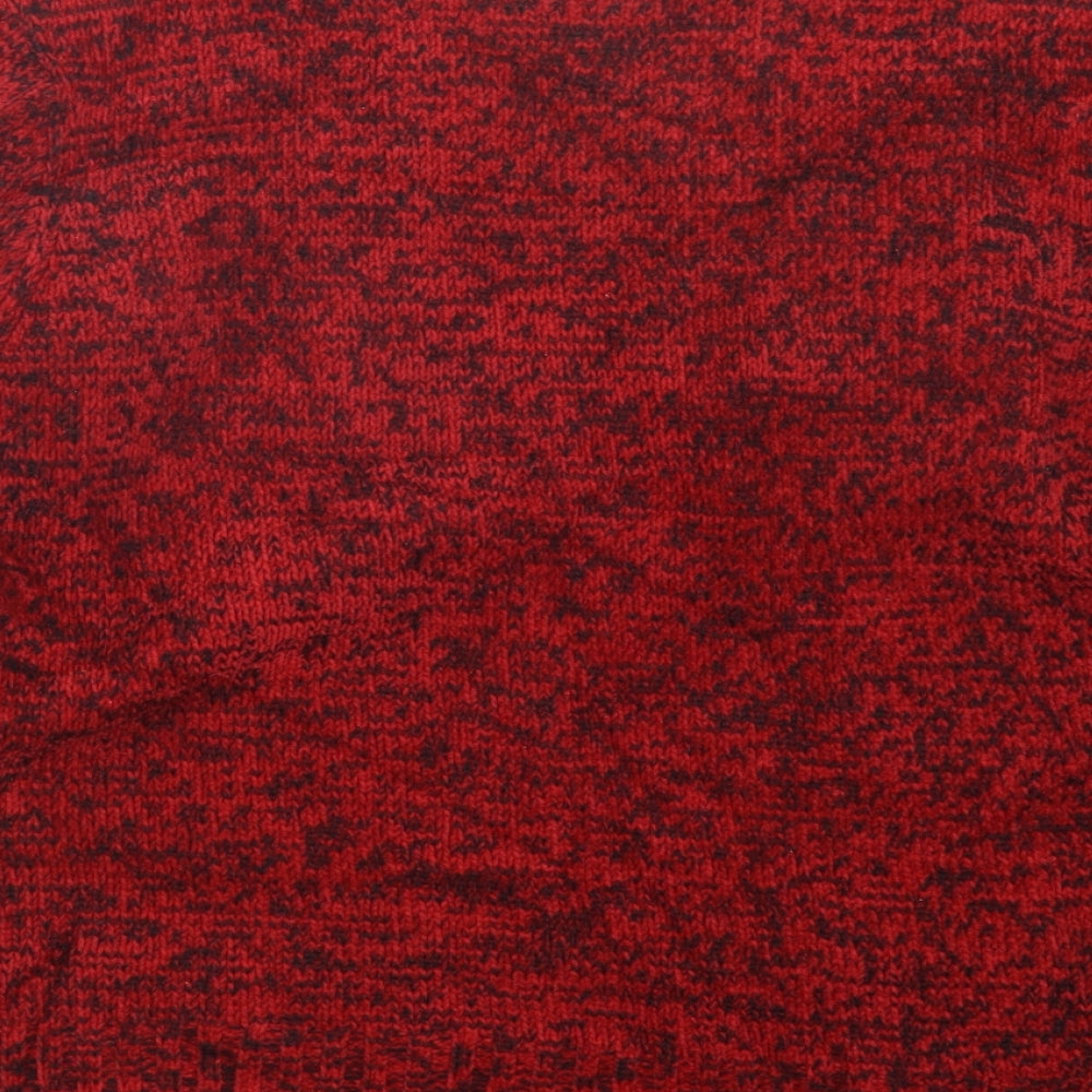 Womens UK Size 8 Damart Red Pullover Jumper