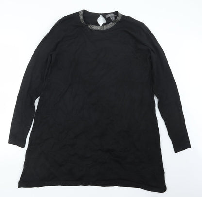 Primark Womens Black   Pullover Jumper Size 14