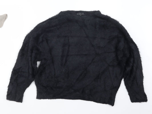 F&F Womens Black   Pullover Jumper Size 14