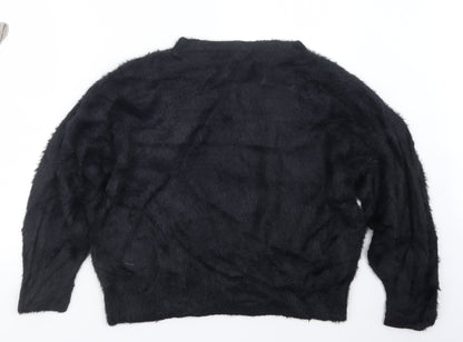 F&F Womens Black   Pullover Jumper Size 14