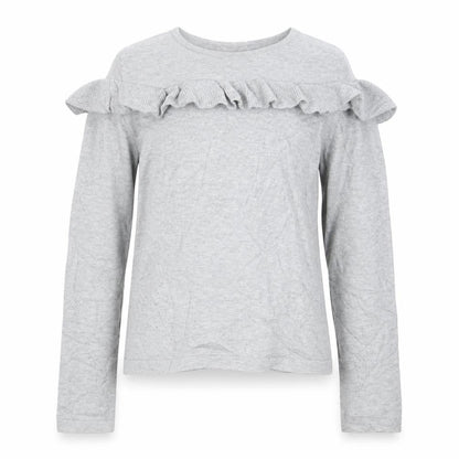 Miss E-vie Girls Grey   Pullover Jumper Size 11-12 Years