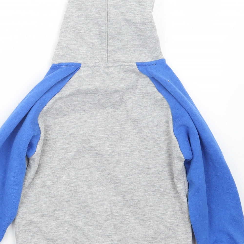 Slazenger Boys Grey   Pullover Hoodie Size 5-6 Years