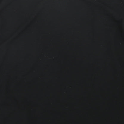 Womens UK Size L Zanzea Black Basic T-Shirt