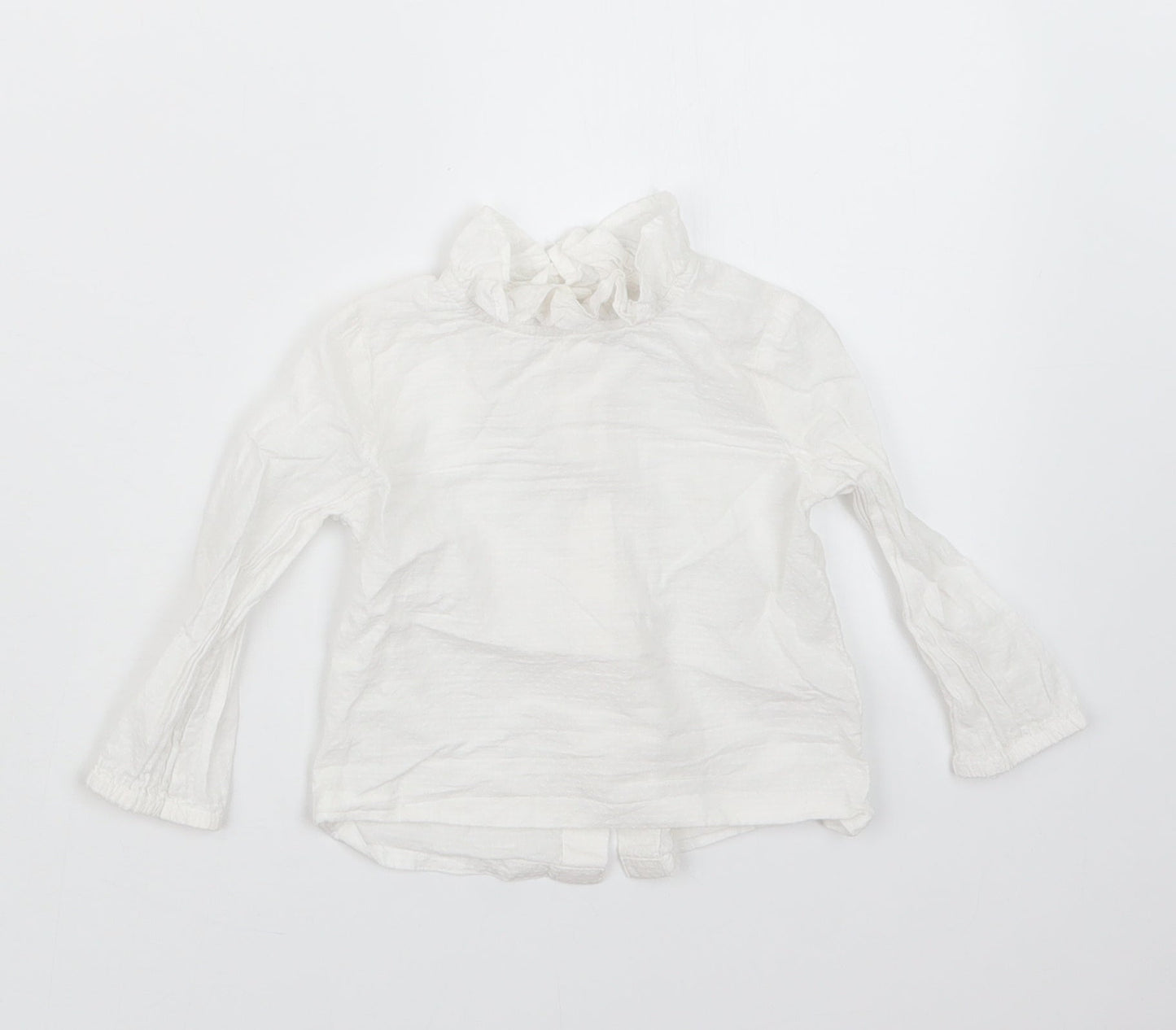 TU Girls White   Basic Button-Up Size 6-9 Months