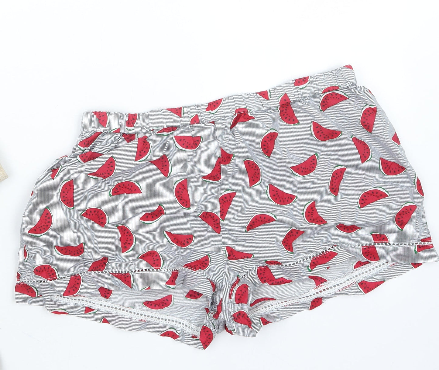 Womens UK Size M Preworn Regular Fit Hot Pants Shorts