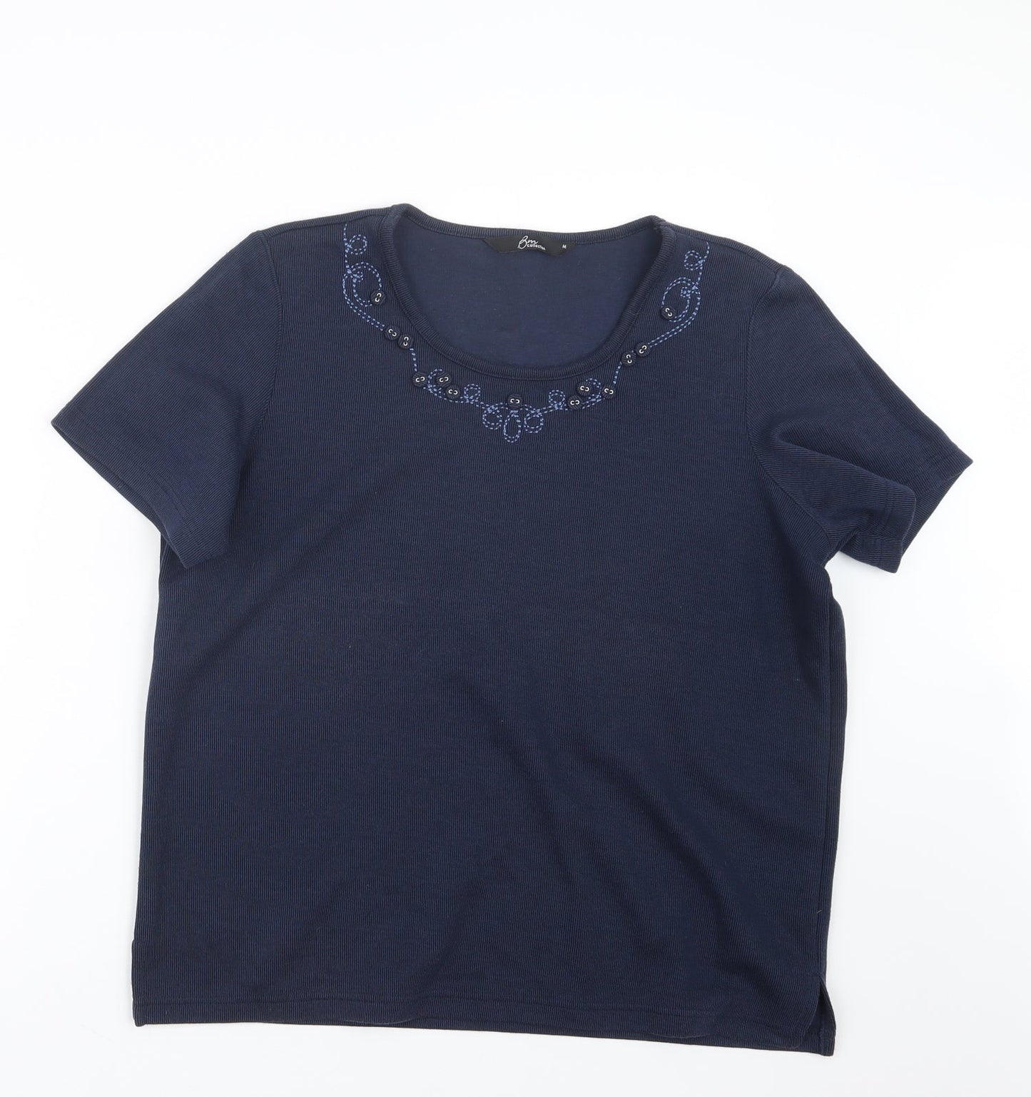 Womens UK Size M BM Blue Pullover Jumper