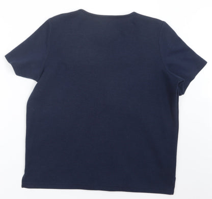 Womens UK Size M BM Blue Pullover Jumper