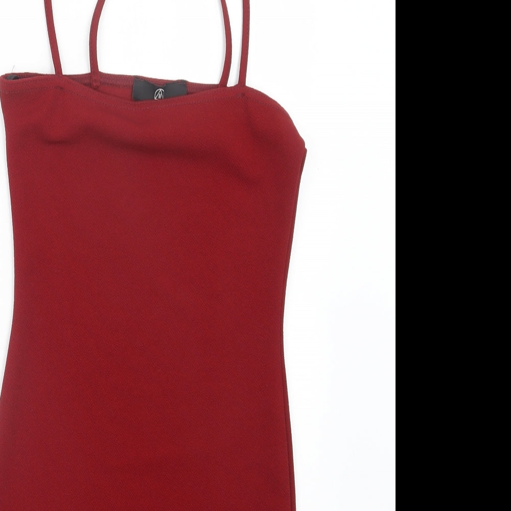 Missguided Womens Red   Mini  Size 4