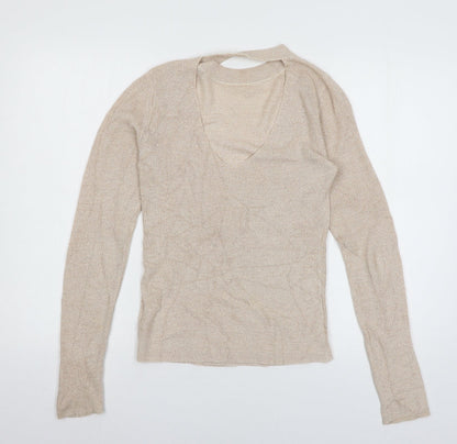 Womens UK Size 6 NEXT Pink Pullover Jumper