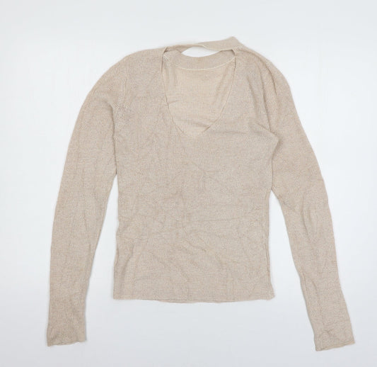 Womens UK Size 6 NEXT Pink Pullover Jumper