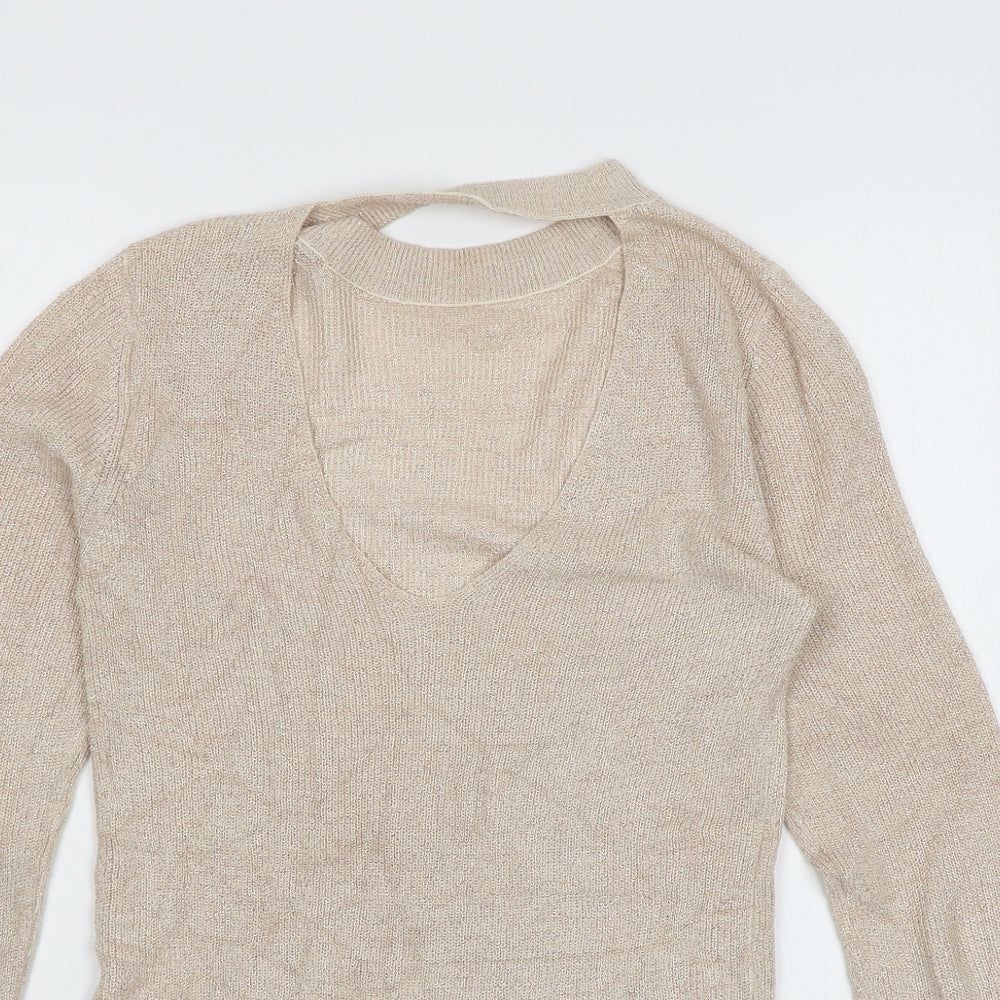 Womens UK Size 6 NEXT Pink Pullover Jumper