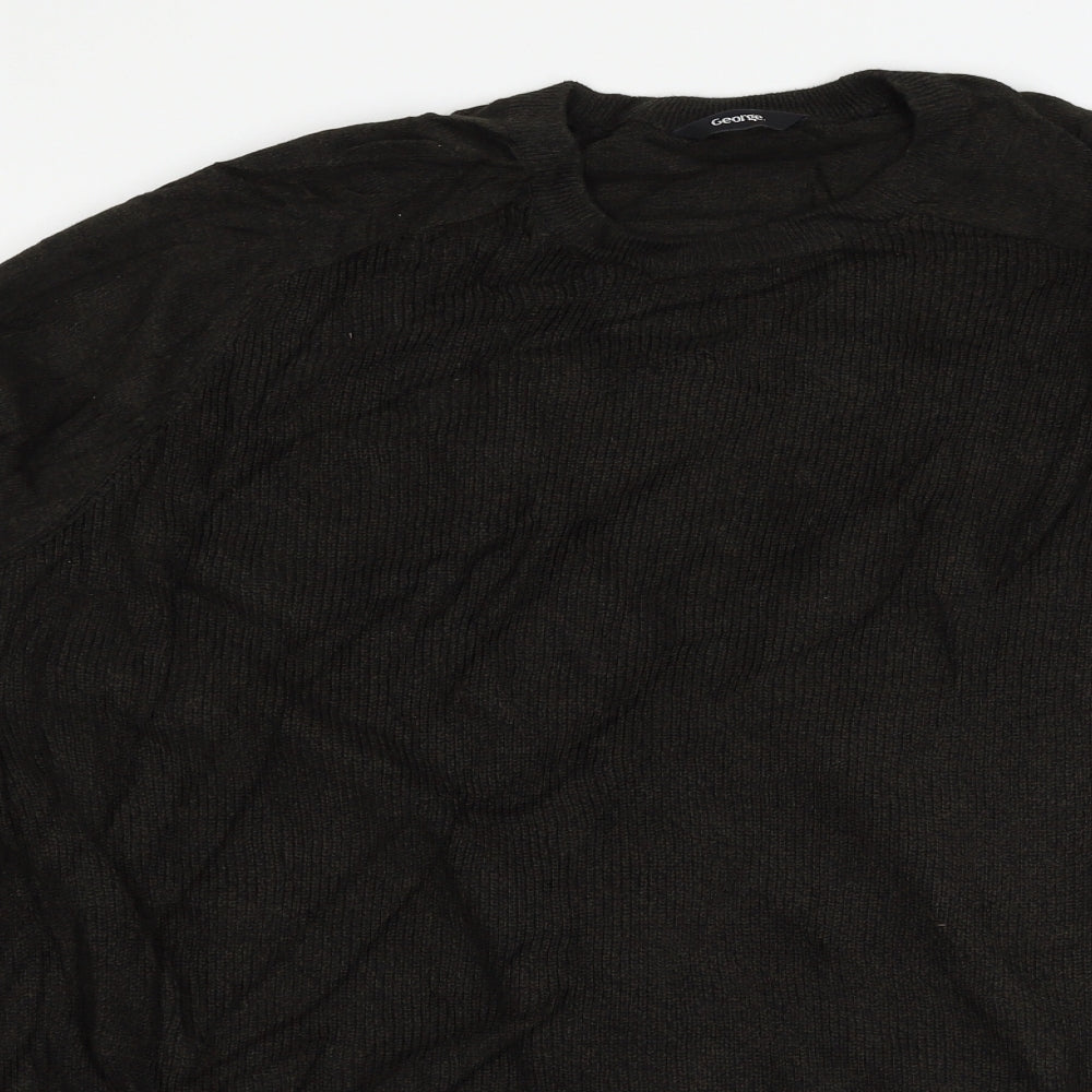 George Womens Green  Knit Pullover Jumper Size XL