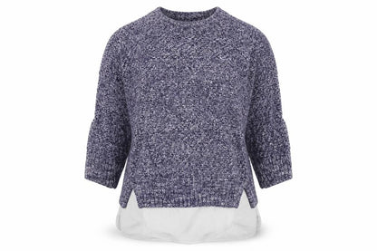 Womens UK Size 14 TU Blue Pullover Jumper
