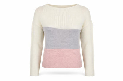 Womens UK Size S Nina Murati Ivory Pullover Jumper