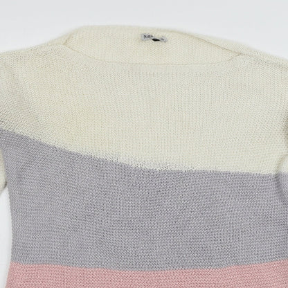 Womens UK Size S Nina Murati Ivory Pullover Jumper