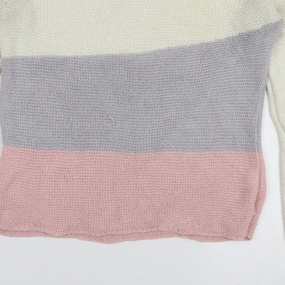 Womens UK Size S Nina Murati Ivory Pullover Jumper