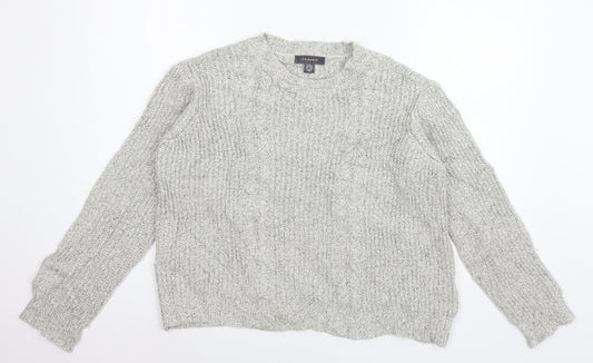 Primark Womens Grey  Knit Pullover Jumper Size 10