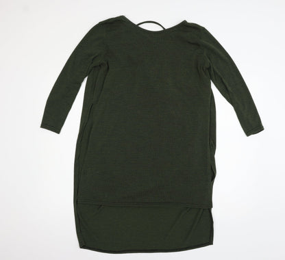 Womens UK Size 14 Missi Green Basic T-Shirt