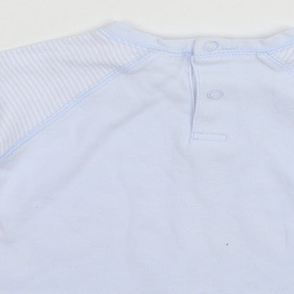 NEXT Baby Blue  Jersey Basic T-Shirt Size 3-6 Months