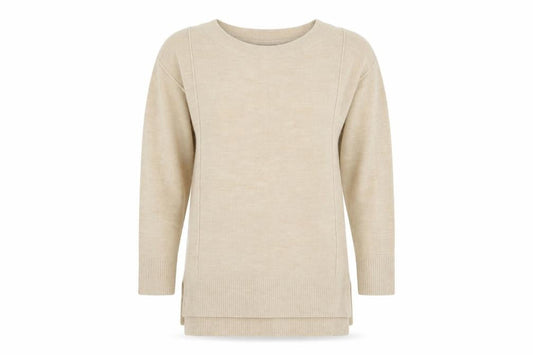 Womens UK Size 8 Principles Beige Pullover Jumper
