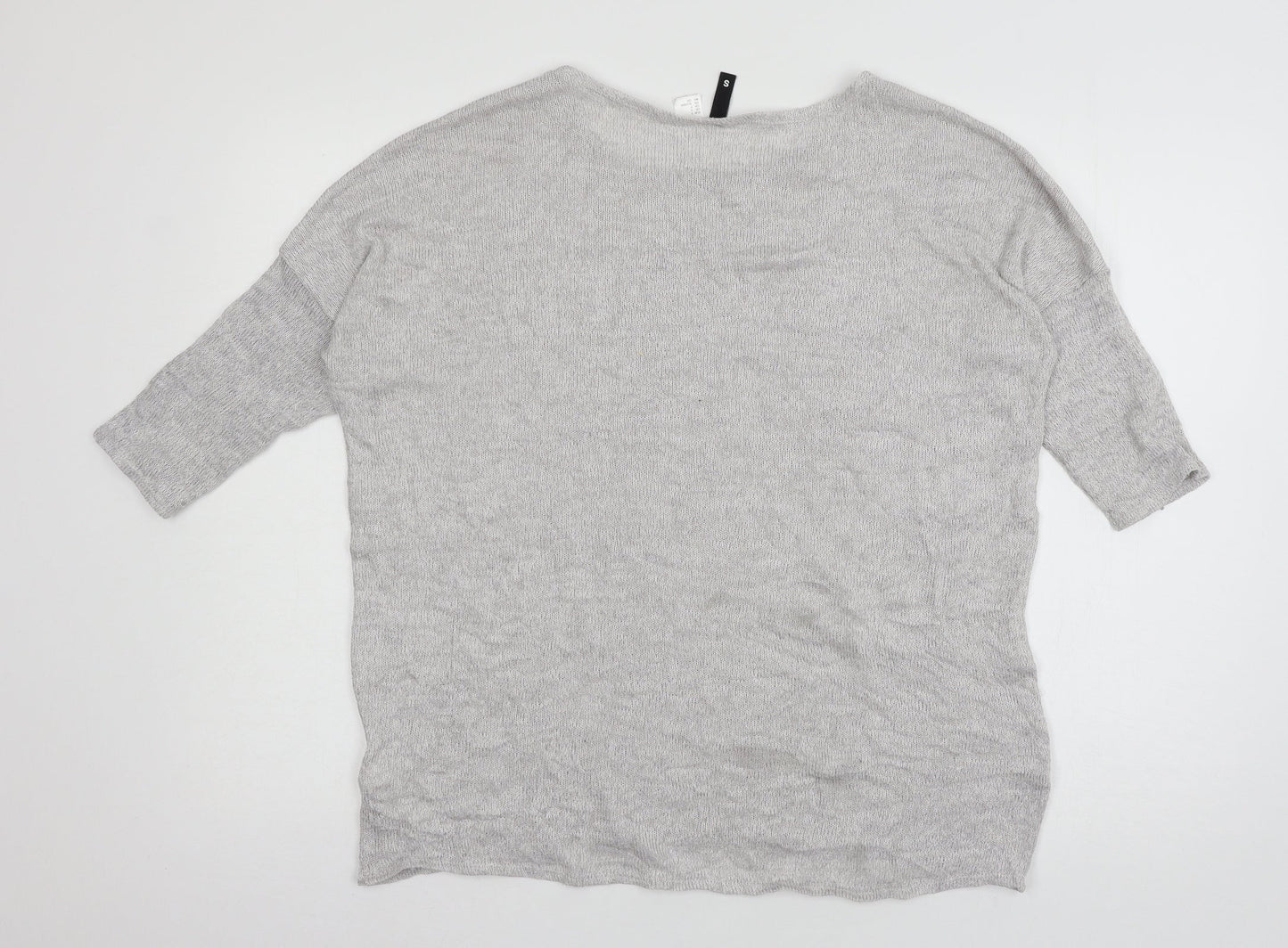 Divided by H&M Womens Grey  Knit Pullover Jumper Size S  - brooklyn