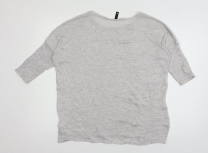 Divided by H&M Womens Grey  Knit Pullover Jumper Size S  - brooklyn