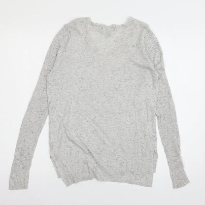 Womens UK Size 8 Atmosphere Grey Pullover Jumper