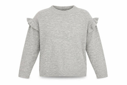 Womens UK Size 10 M&Co Grey Pullover Jumper