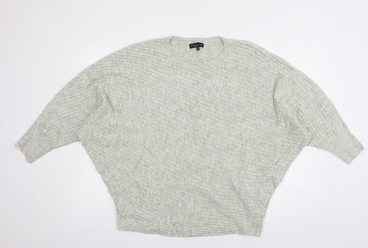 F&F Womens Ivory  Knit Pullover Jumper Size M