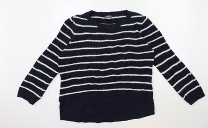 Womens UK Size M Yessica Blue Pullover Jumper