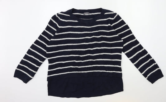Womens UK Size M Yessica Blue Pullover Jumper