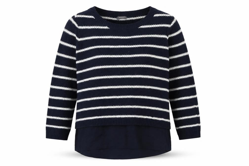 Womens UK Size M Yessica Blue Pullover Jumper