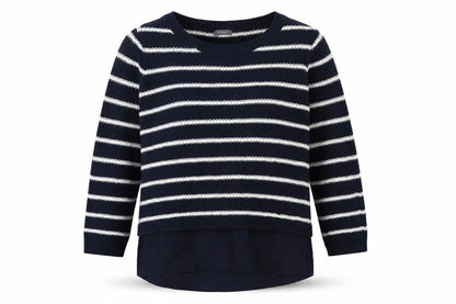 Womens UK Size M Yessica Blue Pullover Jumper