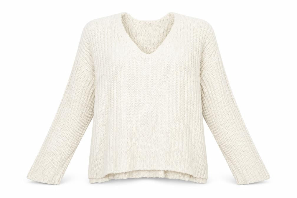 Womens UK Size S H&M Beige Pullover Jumper
