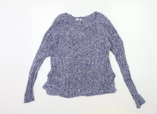 Gap Womens Blue  Knit Pullover Jumper Size M