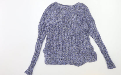 Womens UK Size M Gap Blue Pullover Jumper