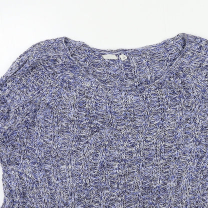 Womens UK Size M Gap Blue Pullover Jumper