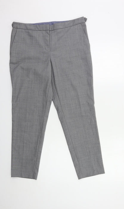 Womens UK Size 32 in Preworn Regular Fit  Grey Trousers