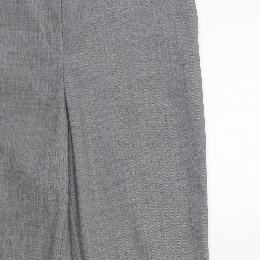 Womens UK Size 32 in Preworn Regular Fit  Grey Trousers