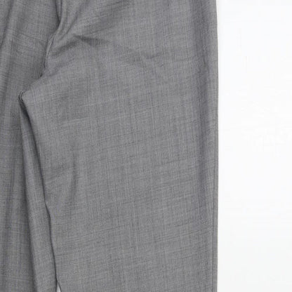 Womens UK Size 32 in Preworn Regular Fit  Grey Trousers