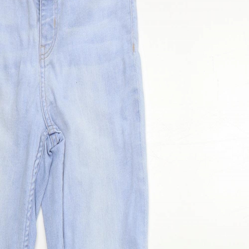 Womens UK Size 10 H&M Regular Fit Skinny Blue Jeans