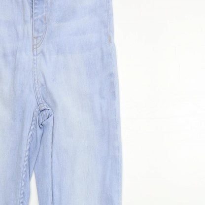 Womens UK Size 10 H&M Regular Fit Skinny Blue Jeans