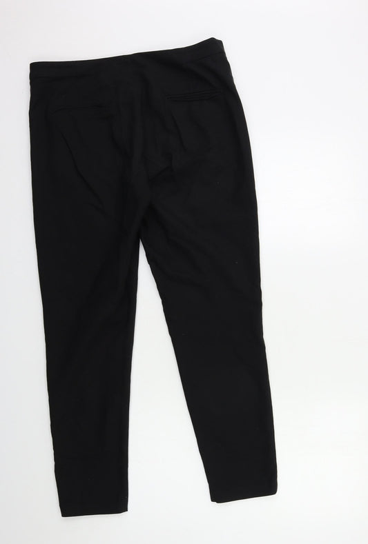 Womens UK Size 32 in Preworn Regular Fit  Black Trousers