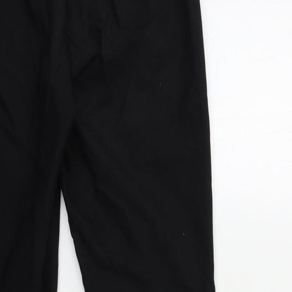 Womens UK Size 32 in Preworn Regular Fit  Black Trousers