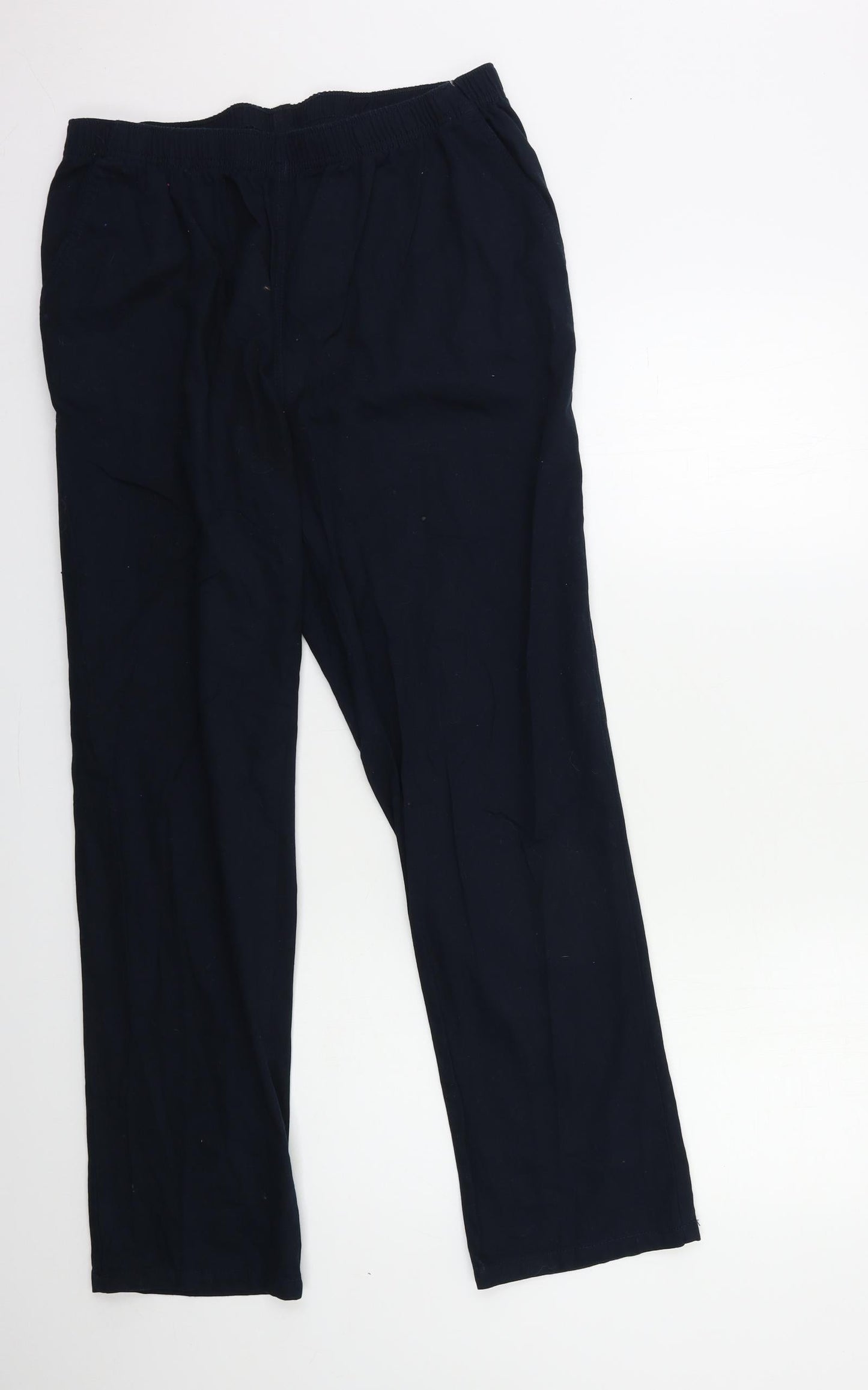Womens UK Size 30 in Preworn Regular Fit  Blue Trousers